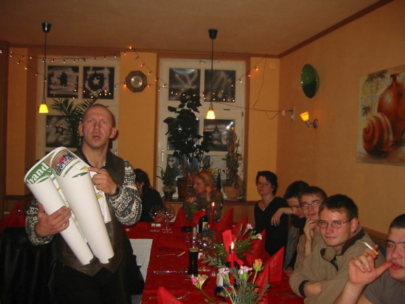 weihnachtsfeier 2005
